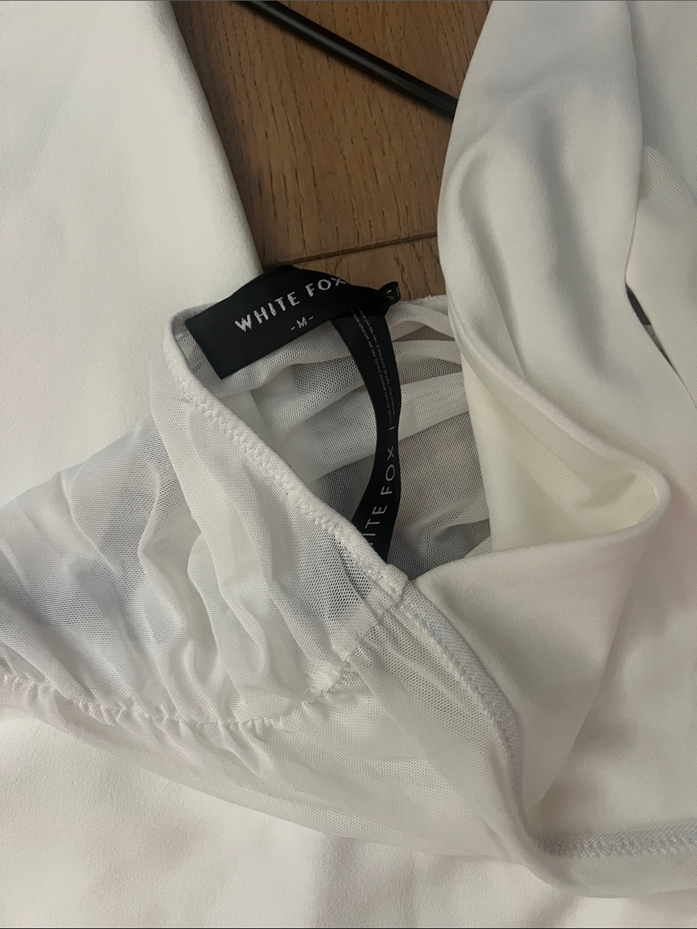 White Fox Boutique White Halter dress - Picture 2 of 4